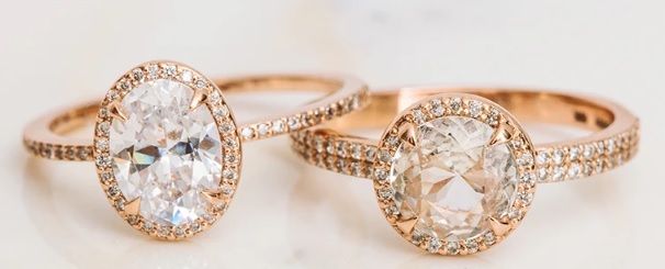 Diamond (left) vs. Sapphire Sparkle